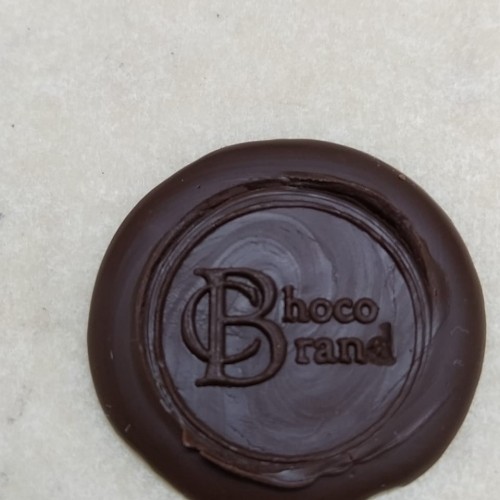 Печать для шоколада c логотипом