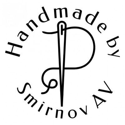 Макет логотипа швейной мастерской